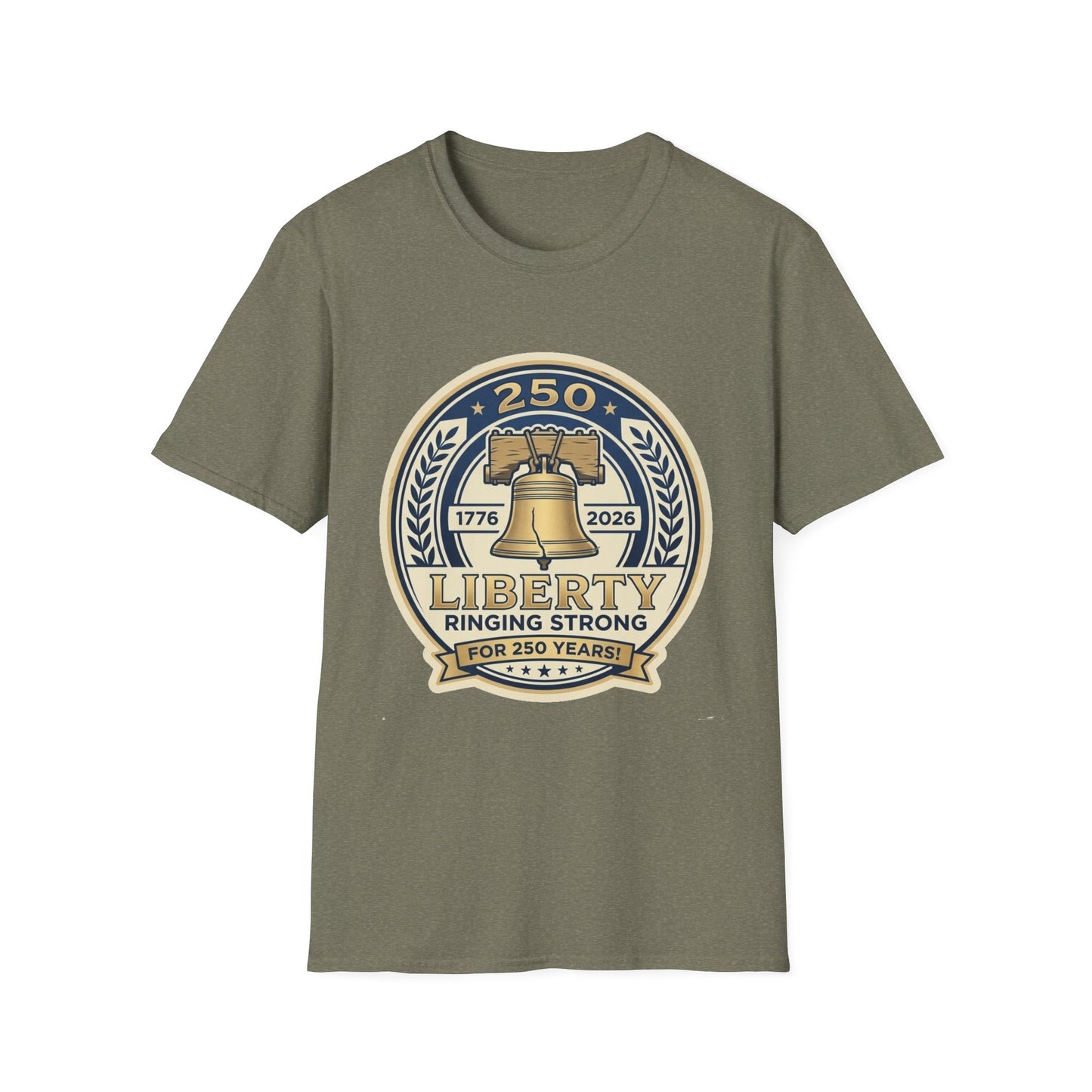 Liberty Bell Unisex Softstyle T-Shirt – USA 250th Anniversary