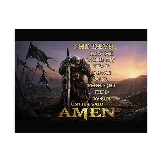 Be The Knight - Inspirational Wall Art