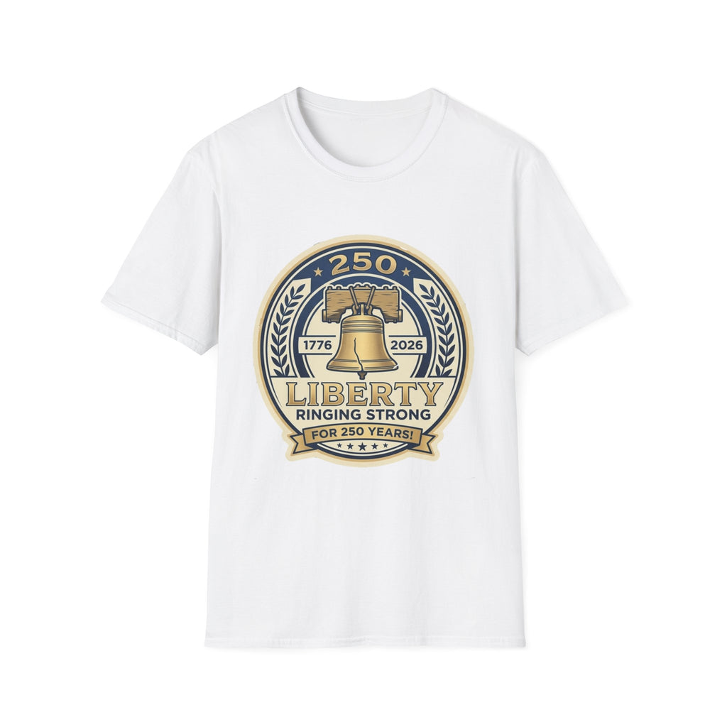 Liberty Bell Unisex Softstyle T-Shirt – USA 250th Anniversary