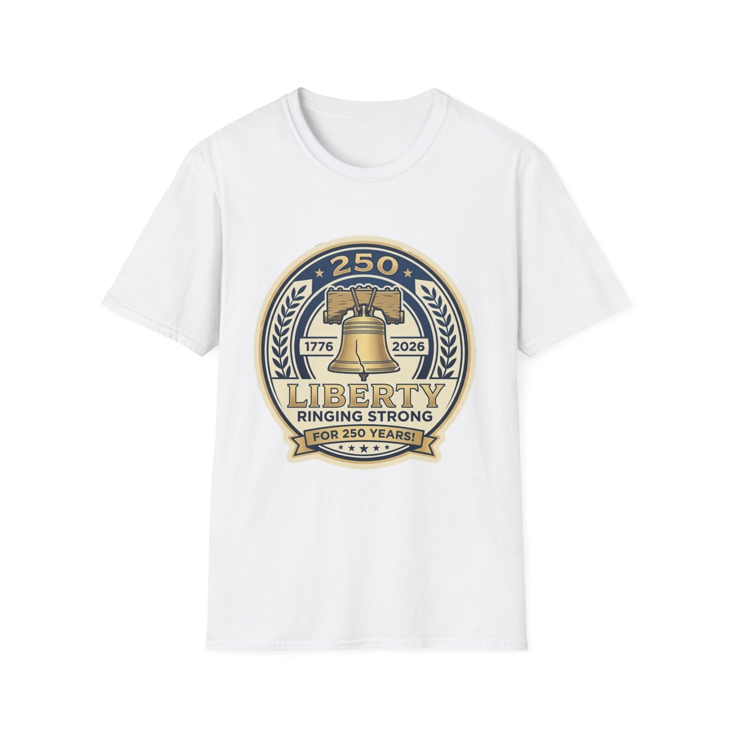 Liberty Bell Unisex Softstyle T-Shirt – USA 250th Anniversary