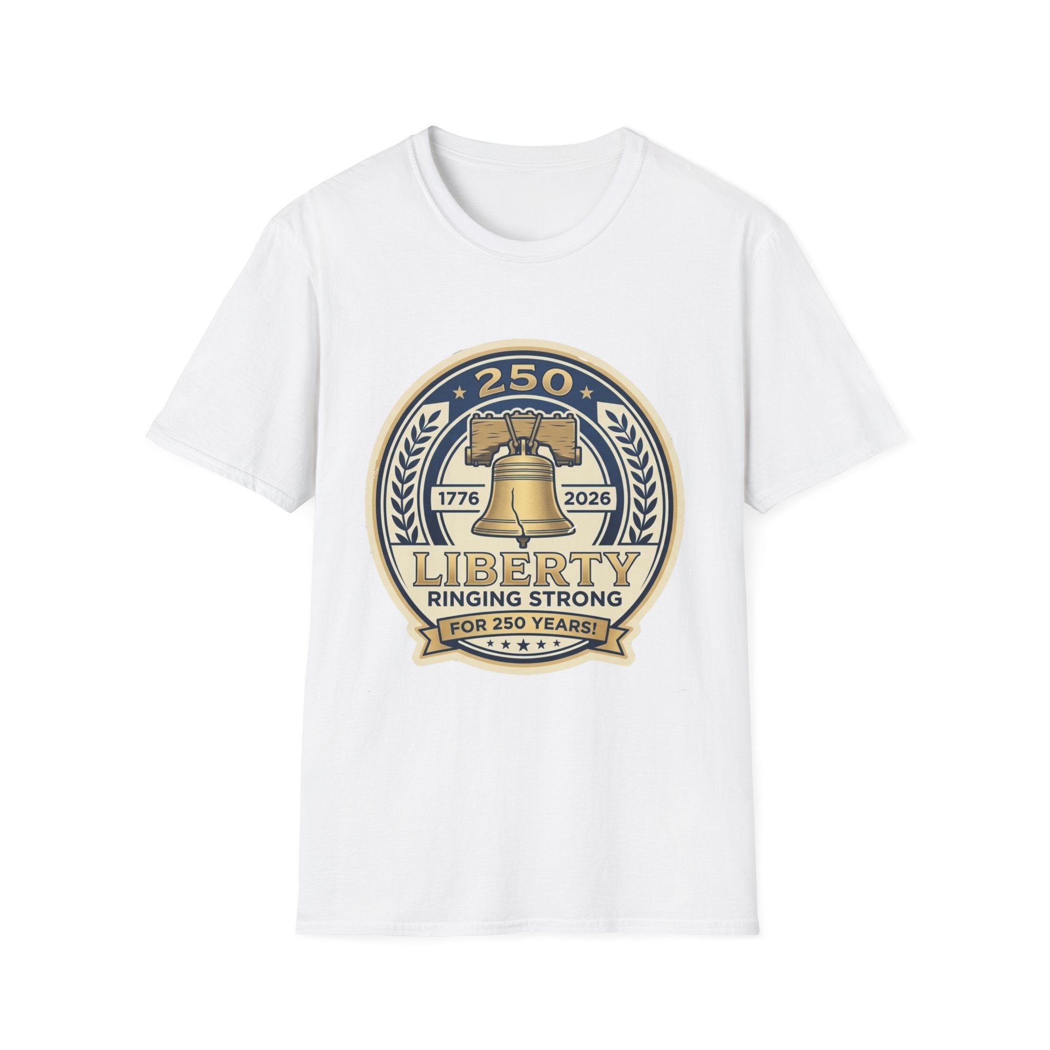 Liberty Bell Unisex Softstyle T-Shirt – USA 250th Anniversary
