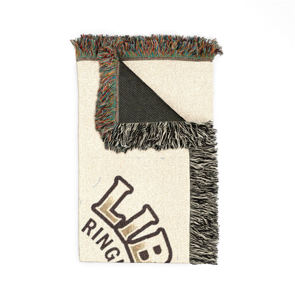 Liberty Ringing Strong Woven Blanket – Patriotic Bell Throw