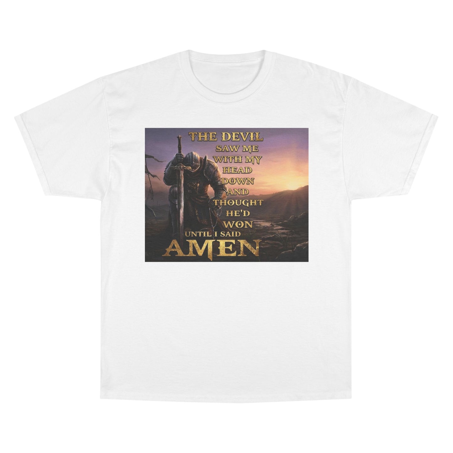 Be The Knight T-Shirt — Dawn Battlefield Survivor Design