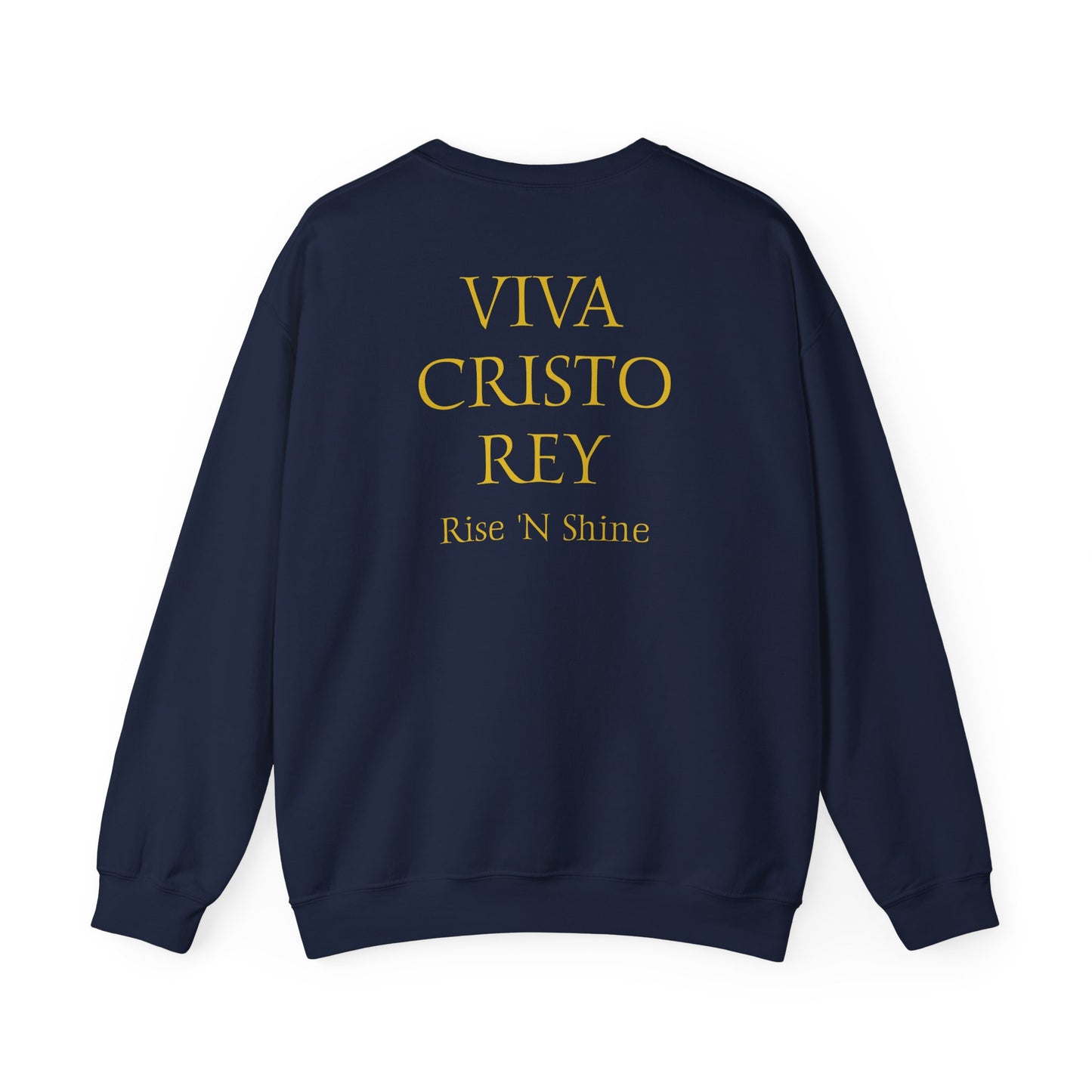 Be The Knight Crewneck Sweatshirt — Dawn Battlefield Survivor Design
