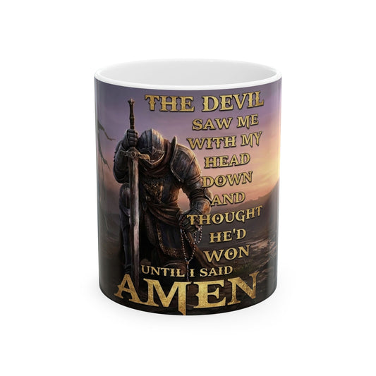 Be The Knight Mug — Christian Faith Inspirational Coffee Cup (11oz/15oz)