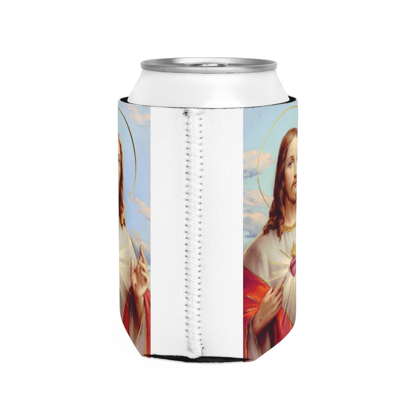 Sacred Heart Jesus Can Cooler Sleeve/Insulator