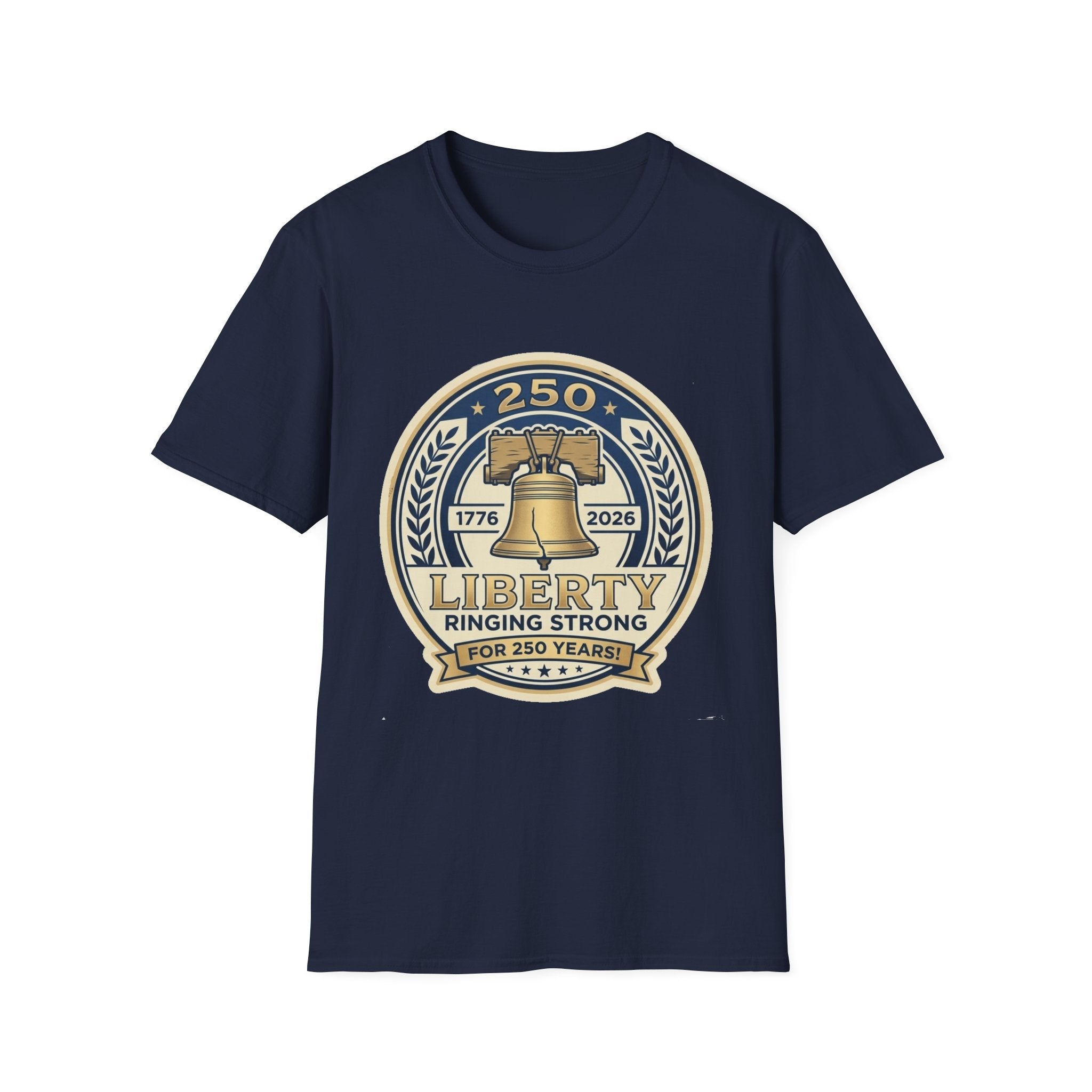 Liberty Bell Unisex Softstyle T-Shirt – USA 250th Anniversary