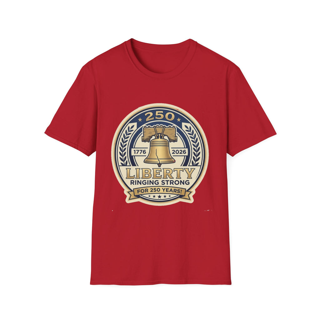 Liberty Bell Unisex Softstyle T-Shirt – USA 250th Anniversary