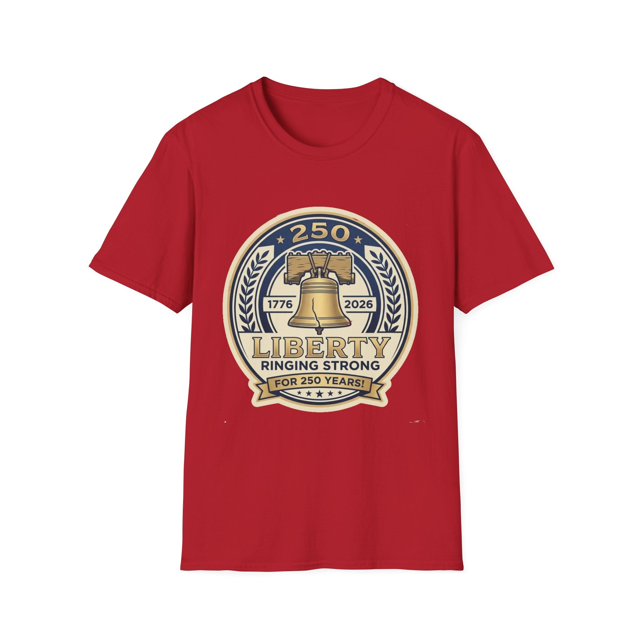 Liberty Bell Unisex Softstyle T-Shirt – USA 250th Anniversary