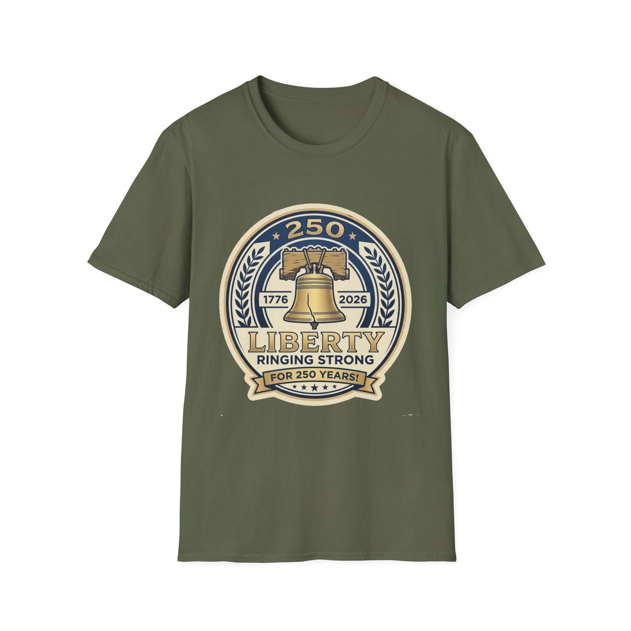 Liberty Bell Unisex Softstyle T-Shirt – USA 250th Anniversary