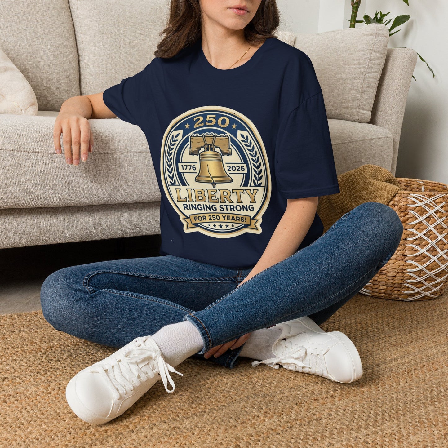 Liberty Bell Unisex Softstyle T-Shirt – USA 250th Anniversary