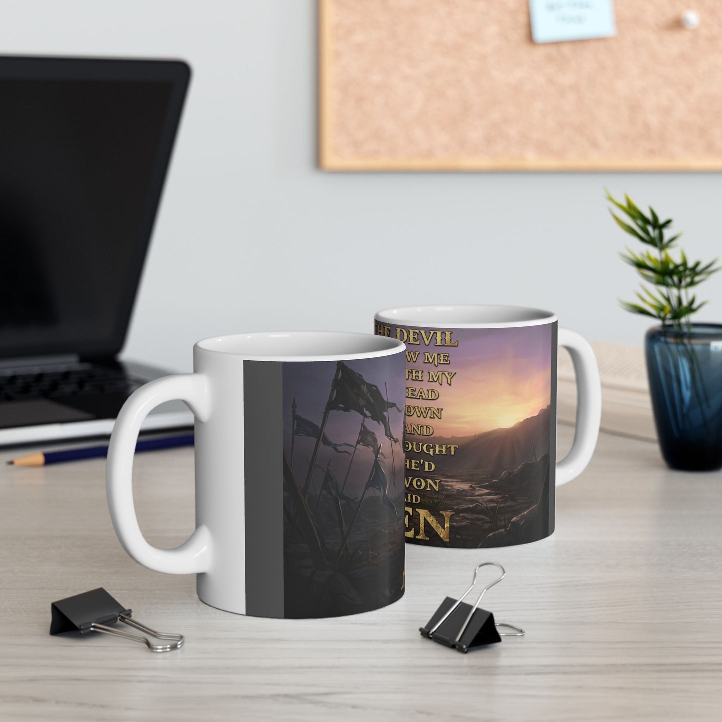 Be The Knight Mug — Christian Faith Inspirational Coffee Cup (11oz/15oz)
