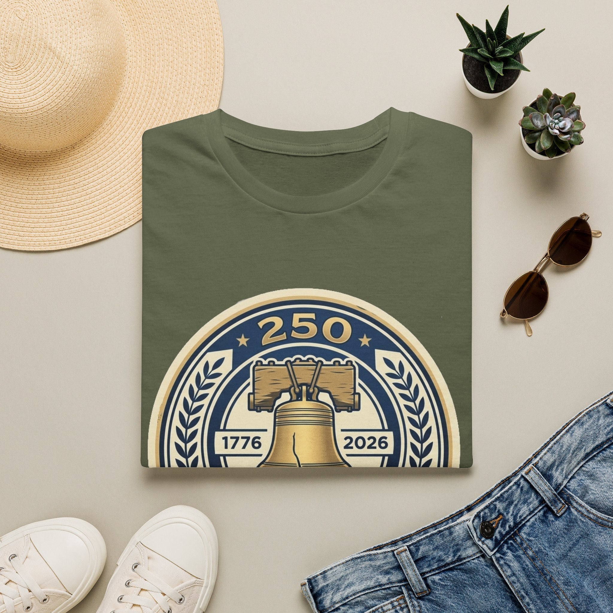 Liberty Bell Unisex Softstyle T-Shirt – USA 250th Anniversary