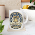 Liberty Seal Ceramic Mug – Vintage Patriotic Emblem Coffee Cup (11oz, 15oz)