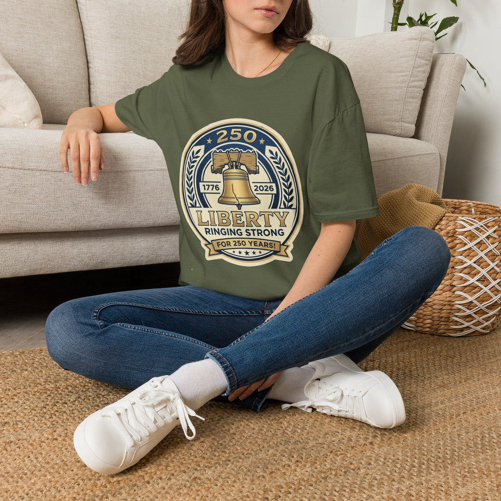 Liberty Bell Unisex Softstyle T-Shirt – USA 250th Anniversary