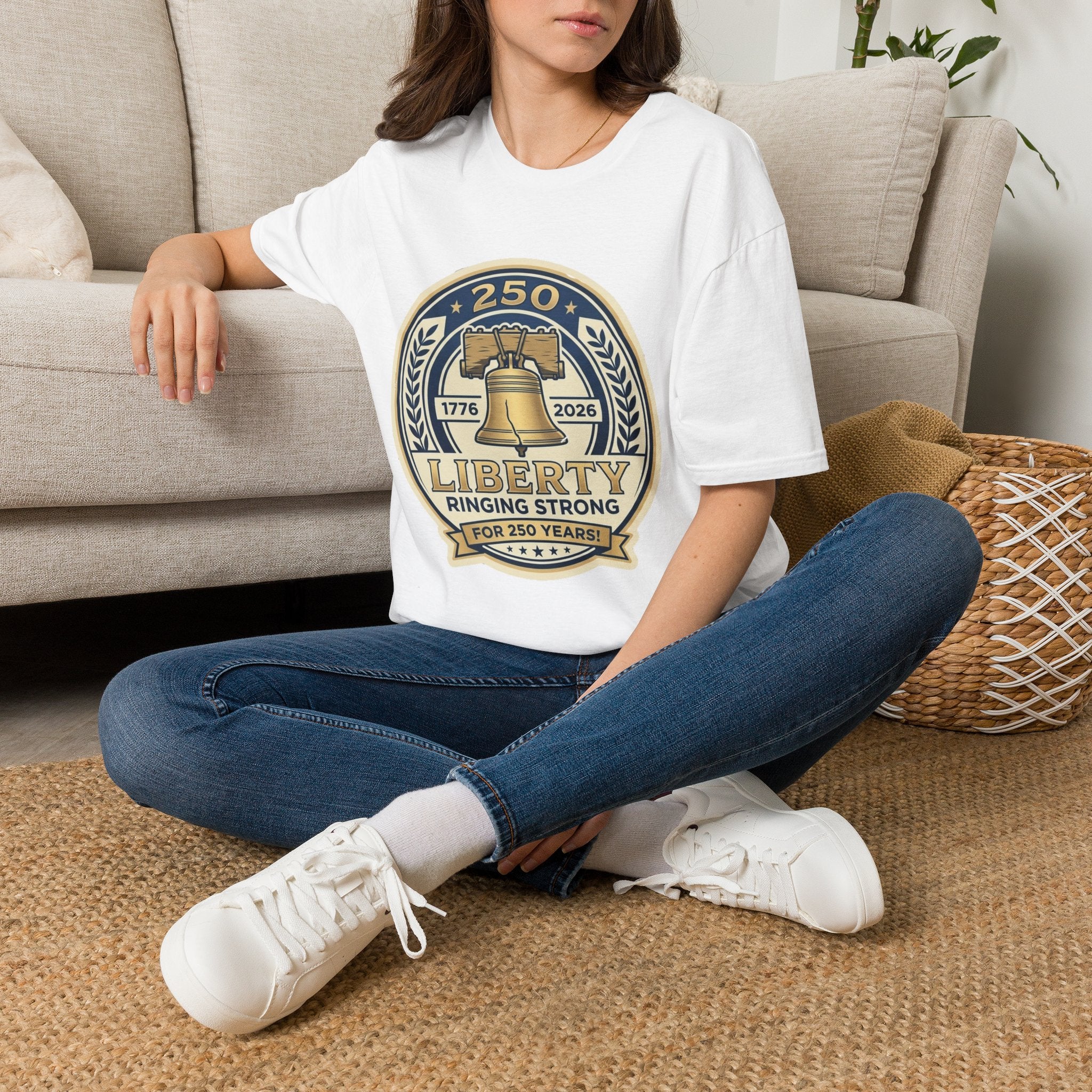 Liberty Bell Unisex Softstyle T-Shirt – USA 250th Anniversary