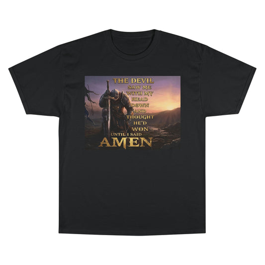 Be The Knight T-Shirt — Dawn Battlefield Survivor Design