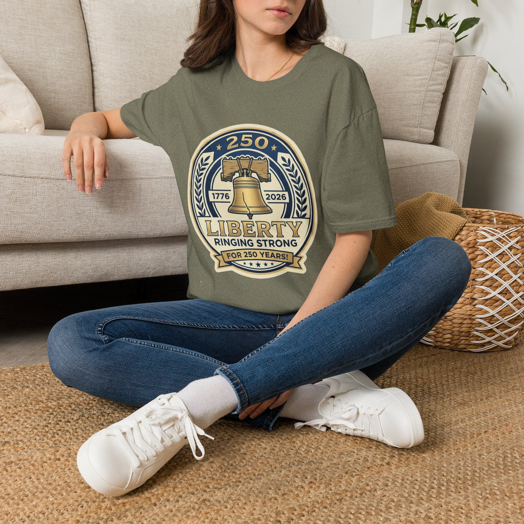 Liberty Bell Unisex Softstyle T-Shirt – USA 250th Anniversary