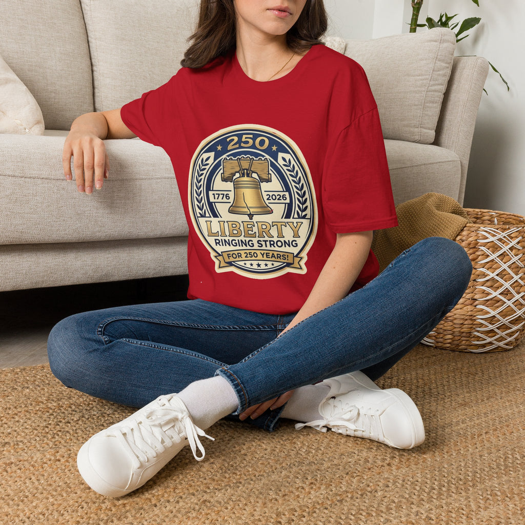 Liberty Bell Unisex Softstyle T-Shirt – USA 250th Anniversary