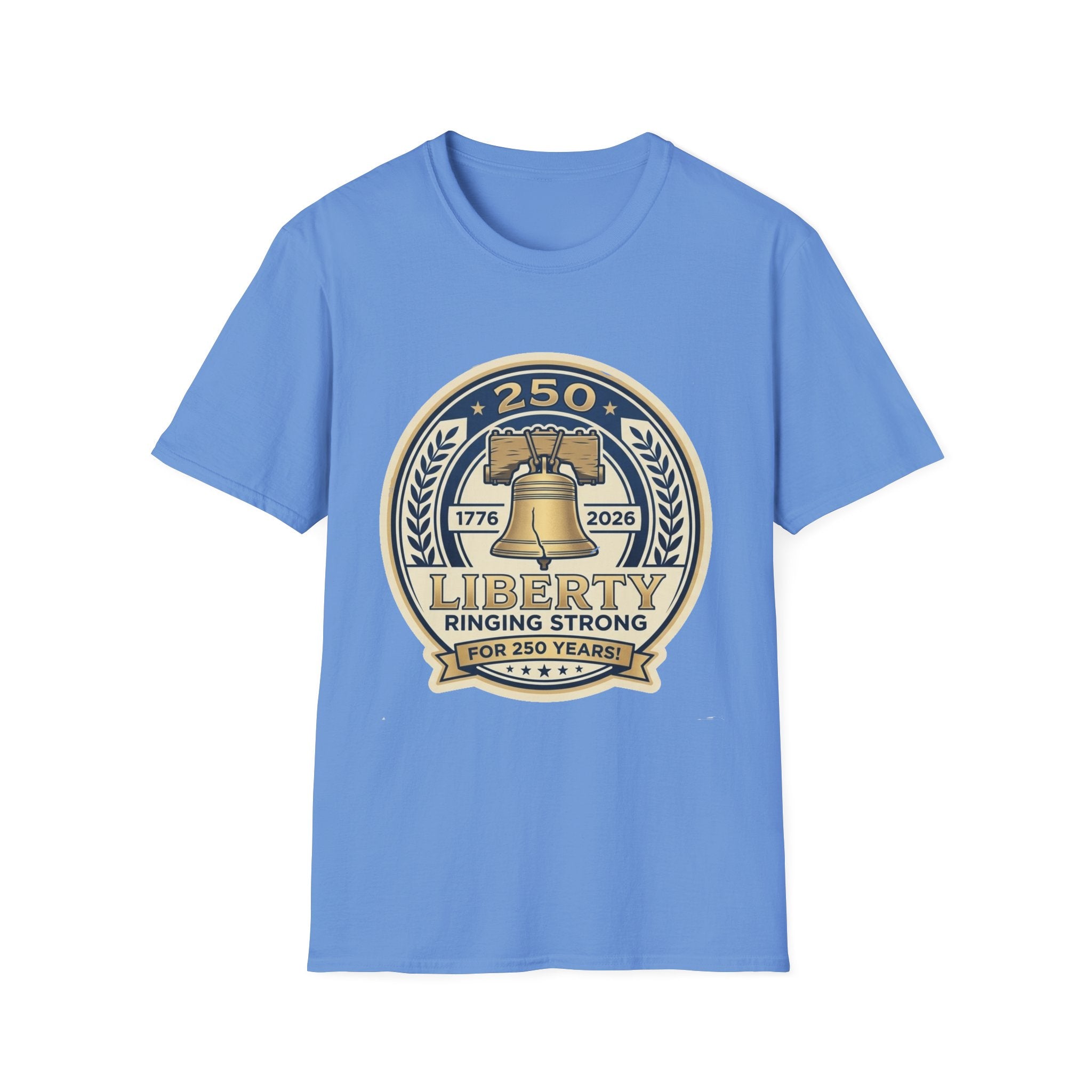 Liberty Bell Unisex Softstyle T-Shirt – USA 250th Anniversary
