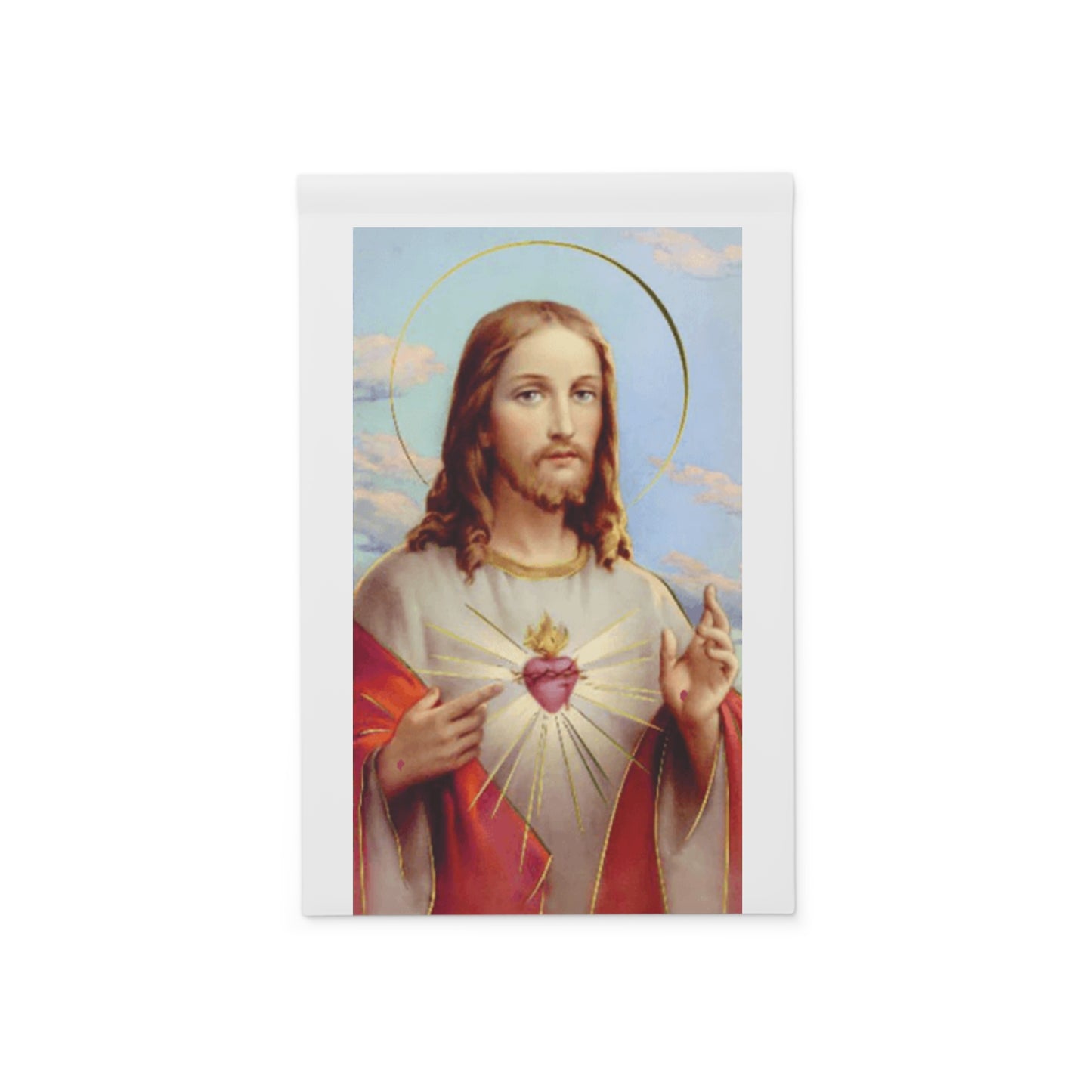 Sacred Heart Jesus Garden Flag — Month of The Sacred Heart